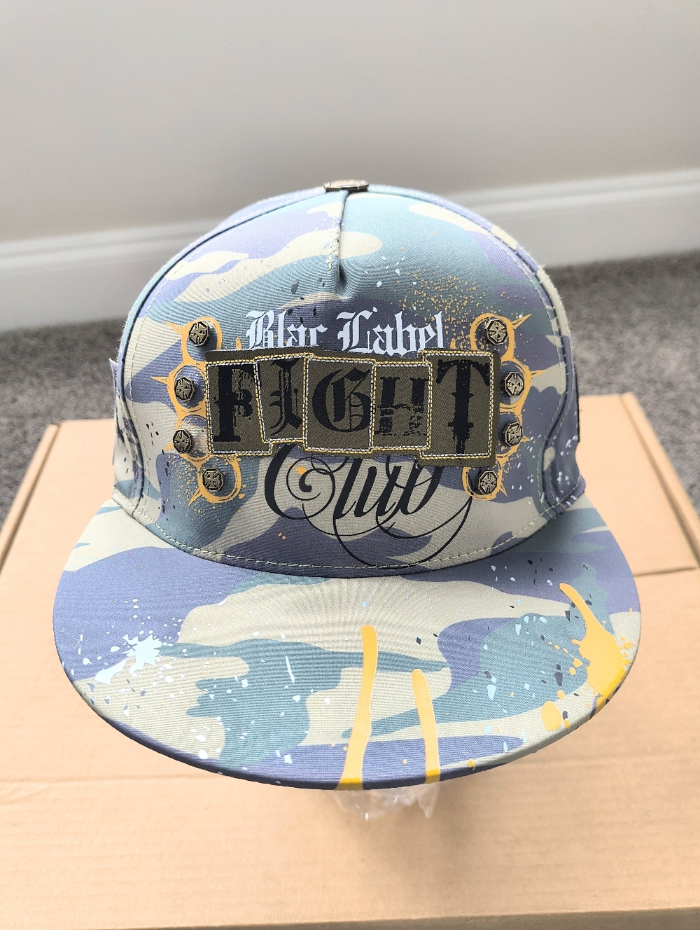 Blac Label Flight Club Snapback Hat One Size Fits All